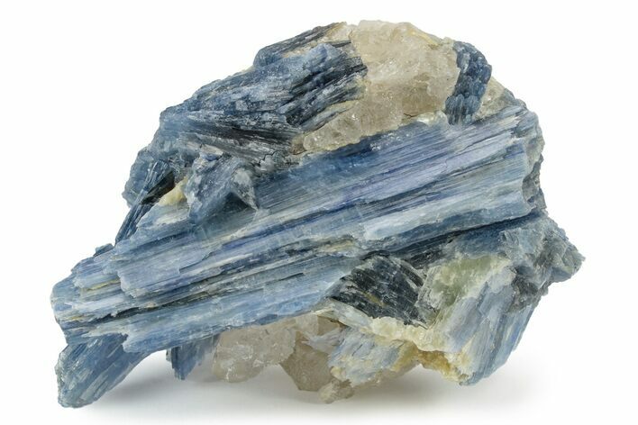Vibrant Blue Kyanite Crystals In Quartz - Brazil #243598